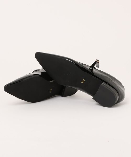 EVOL（イーボル）の「【クッション入り・ふかふか】2cmポインテッドメリージェーン IZ5796（パンプス・レディース・ベージュ/ブラック/グレー系その他・22.5cm/22.0cm/23.0cm/24.0cm/23.5cm/25.0cm/24.5cm）」の21枚目の写真