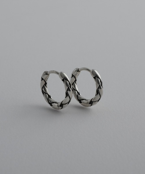 whoseA(フーシー)の「【silver925】KnitHoopPierce/ ニットフープピアス(ピアス(両耳用)・レディース・シルバー・FREE)」の11枚目の写真