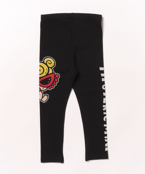 HYSTERIC MINI（ヒステリックミニ）の「PUFF MINI モダール 10分丈 レギンス（その他パンツ・キッズ・ブラック・90）」の2枚目の写真