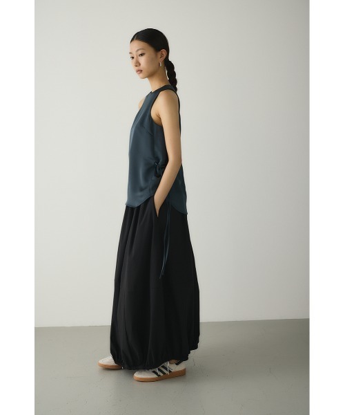 STYLEMIXER（スタイルミキサー）の「ACTIVE撥水フォルムバルーンスカート（スカート・レディース・アイボリー/ブラック/ブラウン・SMALL/MEDIUM）」の15枚目の写真