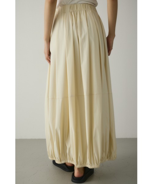 STYLEMIXER（スタイルミキサー）の「ACTIVE撥水フォルムバルーンスカート（スカート・レディース・アイボリー/ブラック/ブラウン・SMALL/MEDIUM）」の6枚目の写真