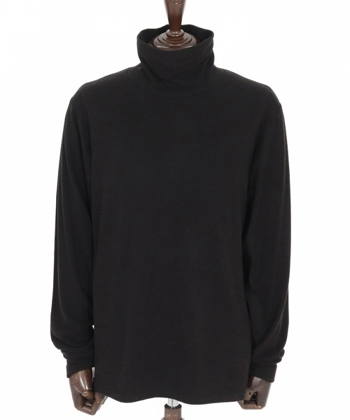 Magine(マージン)の「mlt5317-Double-Sided Brushed Fabric Turtleneck Pullover タートルネックプルオーバー(Tシャツ/カットソー・メンズ・アイボリー/ブラック/チャコールグレー・44/48/46)」の10枚目の写真