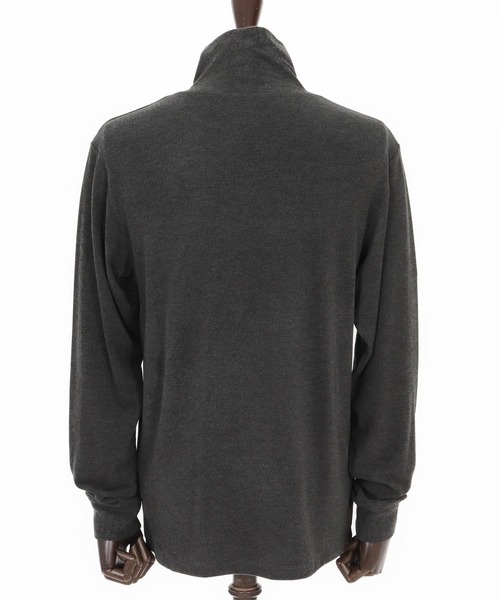 Magine(マージン)の「mlt5317-Double-Sided Brushed Fabric Turtleneck Pullover タートルネックプルオーバー(Tシャツ/カットソー・メンズ・アイボリー/ブラック/チャコールグレー・44/48/46)」の8枚目の写真