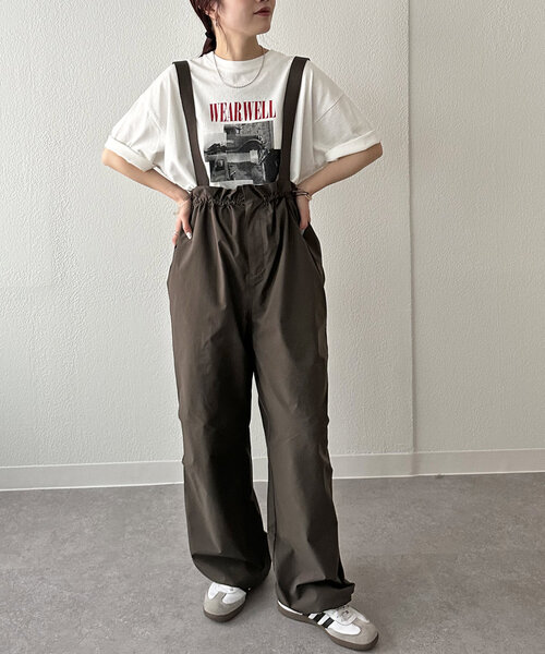 DISCOAT(ディスコート)の「【Coleman別注】2WAYパンツ(その他パンツ・レディース・ベージュ/チャコールグレー・FREE)」の2枚目の写真