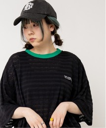 RNA | M2527 ボーダーBIGポケT(Tシャツ/カットソー)