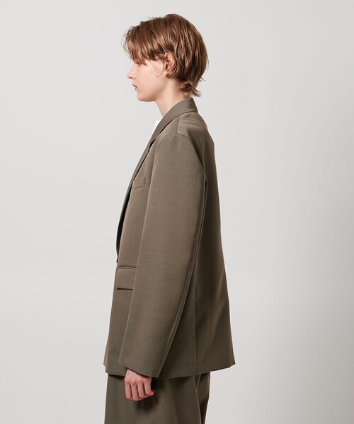 LOEFF＞ウールギャバ ブレザー ジャケット（テーラードジャケット