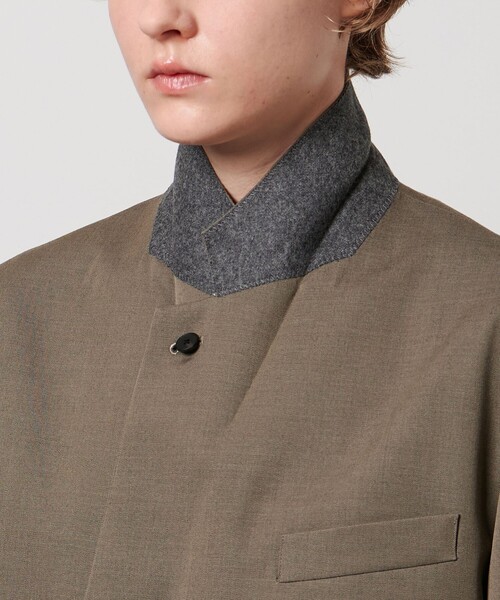 LOEFF ギャバ オーバーサイズ ジャケット LOEFF＞ギャバ オーバーサイズ ジャケット