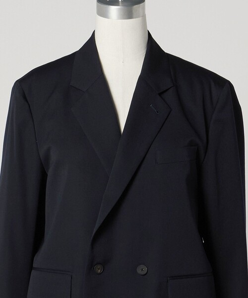 LOEFF＞ウールギャバ ブレザー ジャケット（テーラードジャケット