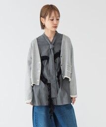 maturely | maturely / カット オフ ジャージー カーディガン(カーディガン/ボレロ)