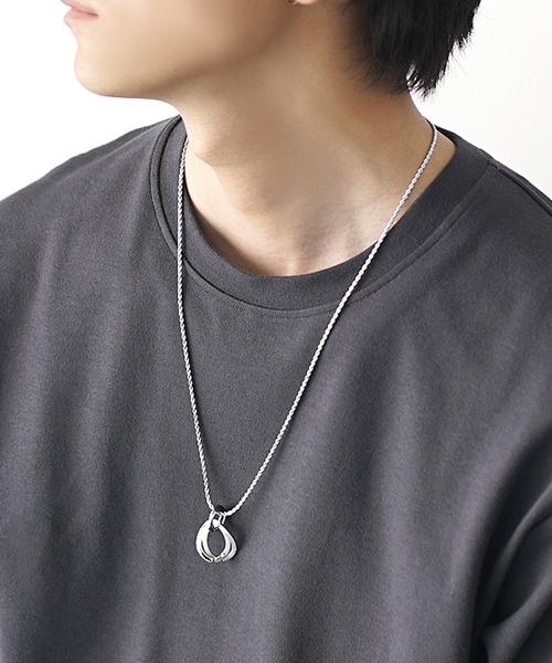 MinoriTY Select】Wフｰプリングネックレス メンズ ウィメンズ ユニ