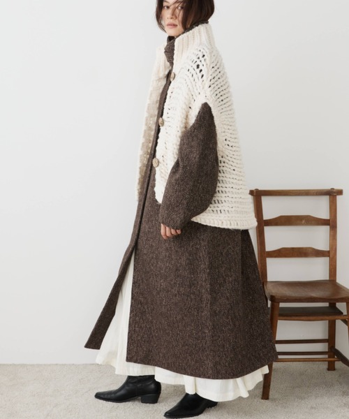 ワンピース epa jumper skirt\"WHT\" JUMPER SKIRT MAXI PE TWILL | ONE-PIECE | MADISONBLUE