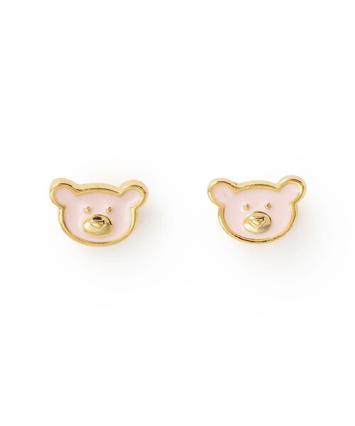 プチ エポ くま ピアス（ピアス（両耳用））｜Ray BEAMS（レイビームス