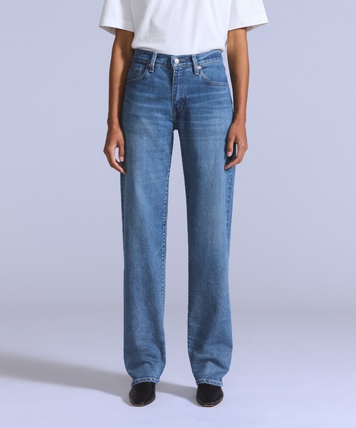 Levi's(リーバイス)の「Levi's/リーバイス BLUETAB(TM) Beauジーンズ ミディアムインディゴ MADE IN JAPAN(デニムパンツ・レディース・インディゴブルー・23inch/24inch/25inch/26inch/27inch/28inch)」の1枚目の写真