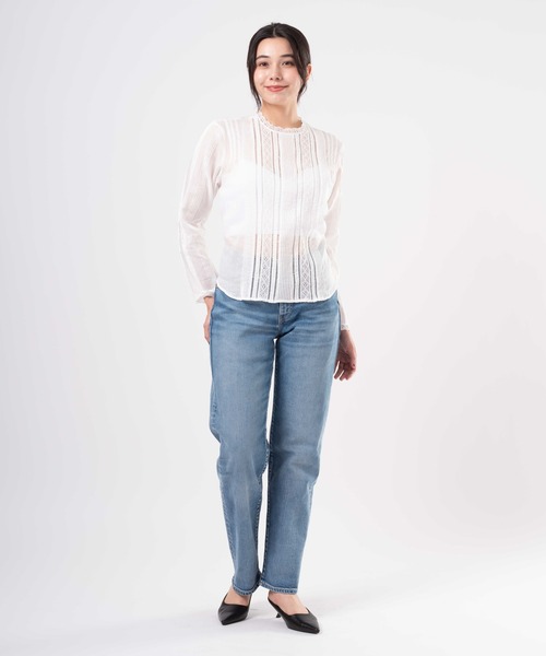 Levi's(リーバイス)の「Levi's/リーバイス BLUETAB(TM) Beauジーンズ ミディアムインディゴ MADE IN JAPAN(デニムパンツ・レディース・インディゴブルー・23inch/24inch/25inch/26inch/27inch/28inch)」の5枚目の写真