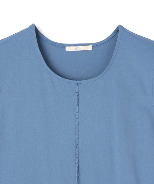 Droite lautreamont（ドロワットロートレアモン）の「【WEB限定】ジャージーピンタックワンピース≪洗濯機で洗える≫（ワンピース・レディース・ベージュ/ブルー/ブラック・M）」の20枚目の写真