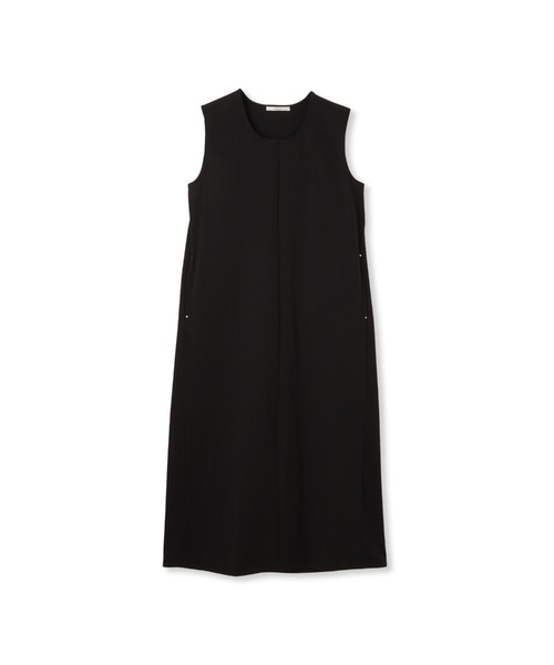 Droite lautreamont（ドロワットロートレアモン）の「【WEB限定】ジャージーピンタックワンピース≪洗濯機で洗える≫（ワンピース・レディース・ベージュ/ブルー/ブラック・M）」の15枚目の写真