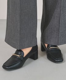 GLACIER lusso（グラシアルッソ）の「ビット付ヒールローファー（パンプス）」