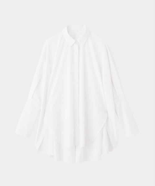 ◇オーバーサイズロングカフスシャツ（シャツ/ブラウス）｜LE PHIL