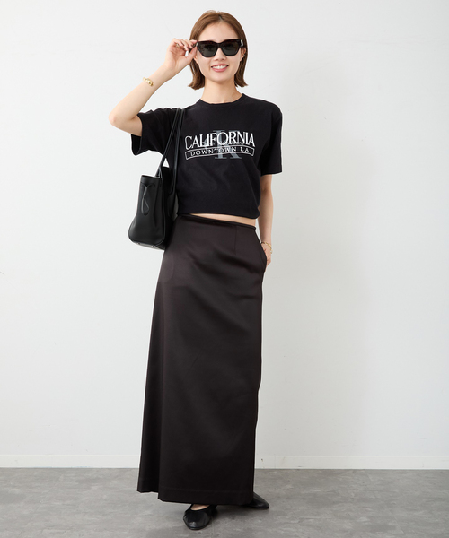 ✨即購入OK✨Deuxieme Classe CELERI SATIN スカート CELERI SATIN スカート（ロング・マキシ丈スカート）｜Deuxieme Classe