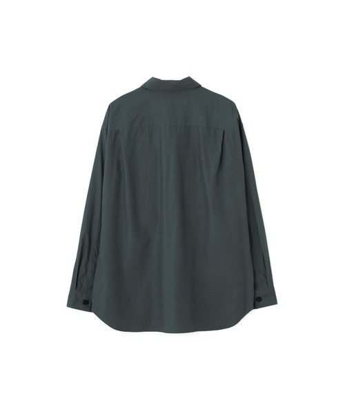 MARGARET HOWELL（マーガレットハウエル）の「EGYPTIAN COTTON TWILL SHIRTING（シャツ/ブラウス・メンズ・ダークブルー・MEDIUM/LARGE/SMALL）」の8枚目の写真