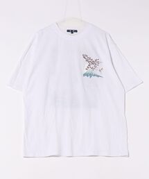 8(eight) | 和柄刺繍Tシャツ(富士見桜柄)(Tシャツ/カットソー)