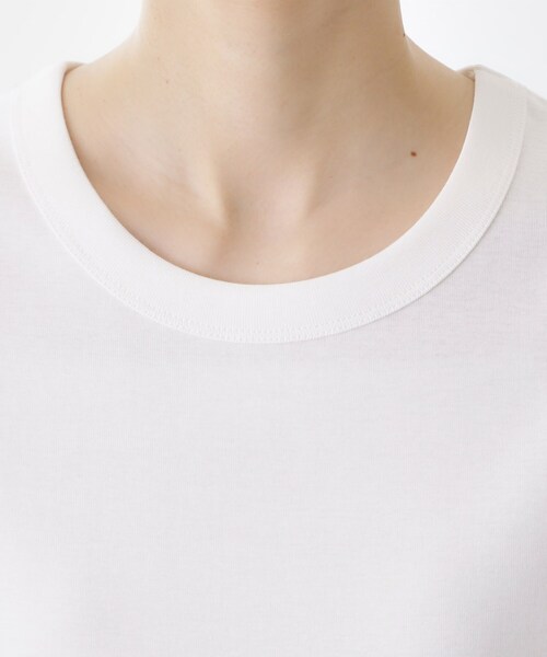 THE SHOP TK (ザ ショップ ティーケー )の「【汗染み防止】ノースリーブTシャツ【洗濯機OK/UVケア】(タンクトップ・レディース・オフホワイト/ブラウン系/スミクロ・12/13)」の19枚目の写真
