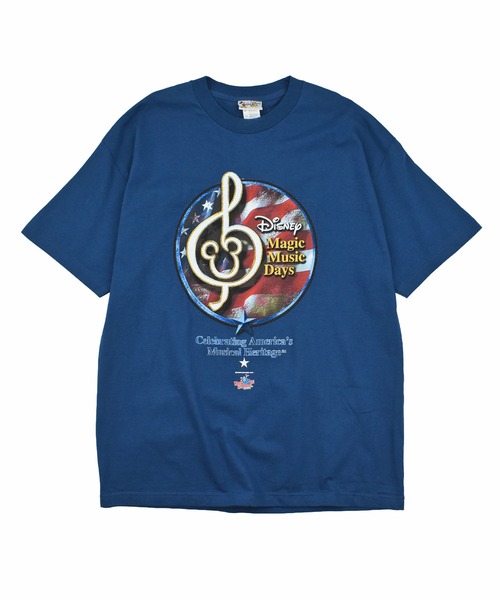 USED】90's Disney “Disney Magic Music Days” キャラクター T