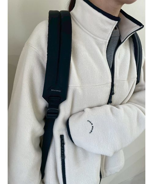 セール】コンパクトサイズフリースブルゾン（ブルゾン）｜Mila Owen