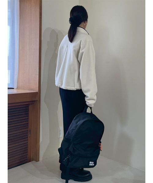 セール】コンパクトサイズフリースブルゾン（ブルゾン）｜Mila Owen