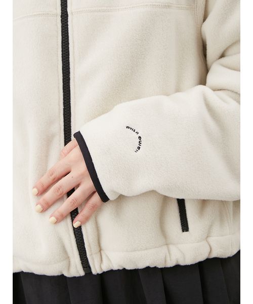 セール】コンパクトサイズフリースブルゾン（ブルゾン）｜Mila Owen