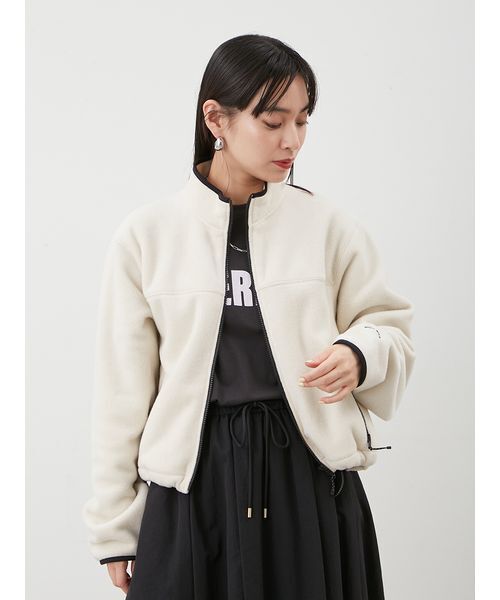 Mila Owen（ミラオーウェン）の「コンパクトサイズフリースブルゾン