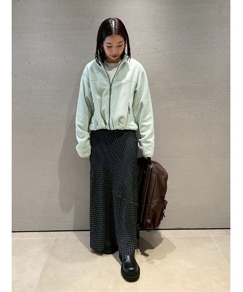 コンパクトサイズフリースブルゾン（ブルゾン）｜Mila Owen（ミラ