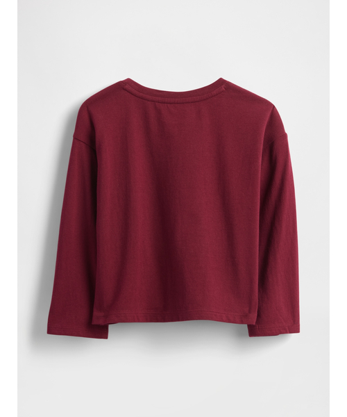 GAP（ギャップ）の「ブラナン フェイバリット グラフィックtシャツ (幼児・ベビー)（Tシャツ/カットソー・キッズ・レッド/ネイビー/アイボリー・110cm/100cm/80ｃｍ/95cm/90cm/105cm）」の4枚目の写真