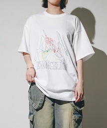 【RS】【EVANGELION x FRUIT OF THE LOOM】6oz 刺繍 T