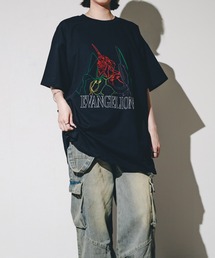 【RS】【EVANGELION x FRUIT OF THE LOOM】6oz 刺繍 T
