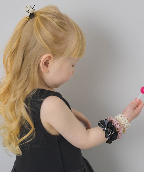 muku（ムク）の「HAIR TIE/RIBBON（ヘアゴム・レディース・アイボリー/ブラック・FREE）」の15枚目の写真