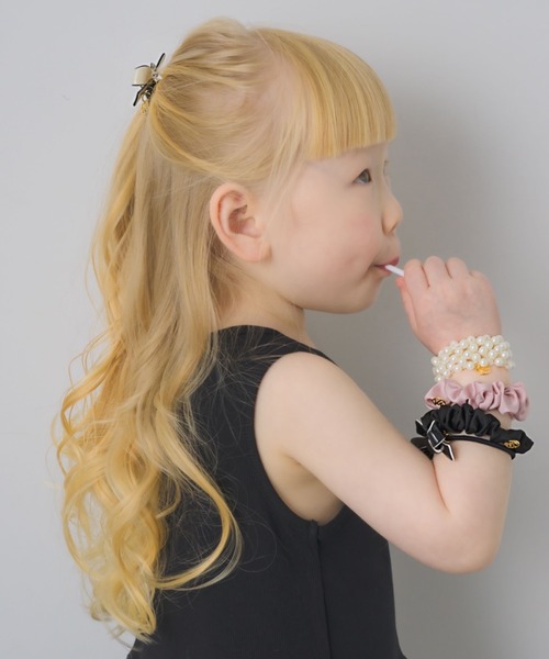 muku（ムク）の「HAIR TIE/RIBBON（ヘアゴム・レディース・アイボリー/ブラック・FREE）」の19枚目の写真