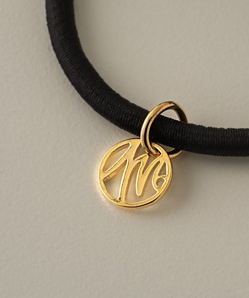 muku（ムク）の「HAIR TIE/RIBBON（ヘアゴム・レディース・アイボリー/ブラック・FREE）」の6枚目の写真