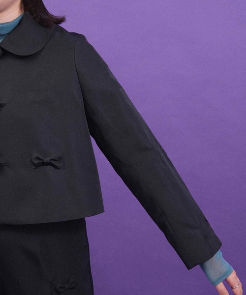 I am I in fact...（アイアムアイインファクト）の「BLACK RIBBON ジャケット（その他アウター・レディース・ブラック・FREE）」の22枚目の写真