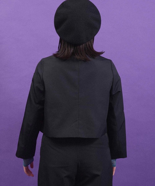 I am I in fact...（アイアムアイインファクト）の「BLACK RIBBON ジャケット（その他アウター・レディース・ブラック・FREE）」の5枚目の写真
