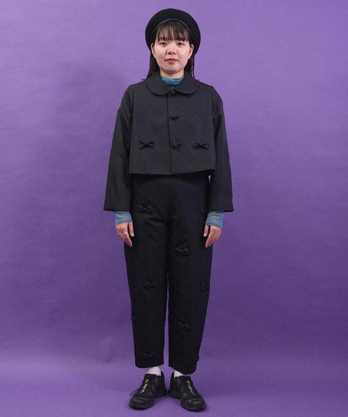 I am I in fact...（アイアムアイインファクト）の「BLACK RIBBON ジャケット（その他アウター・レディース・ブラック・FREE）」の17枚目の写真