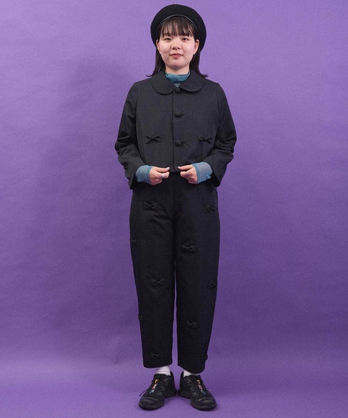 I am I in fact...（アイアムアイインファクト）の「BLACK RIBBON ジャケット（その他アウター・レディース・ブラック・FREE）」の11枚目の写真