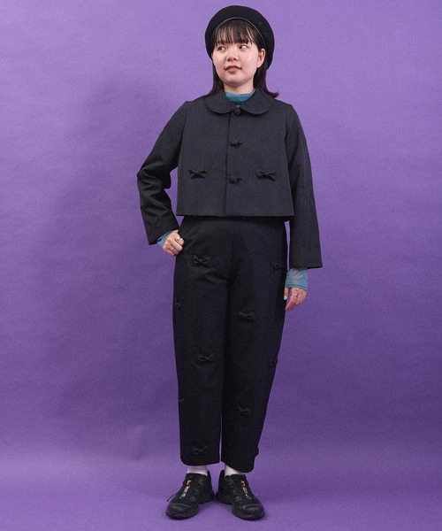 I am I in fact...（アイアムアイインファクト）の「BLACK RIBBON ジャケット（その他アウター・レディース・ブラック・FREE）」の16枚目の写真