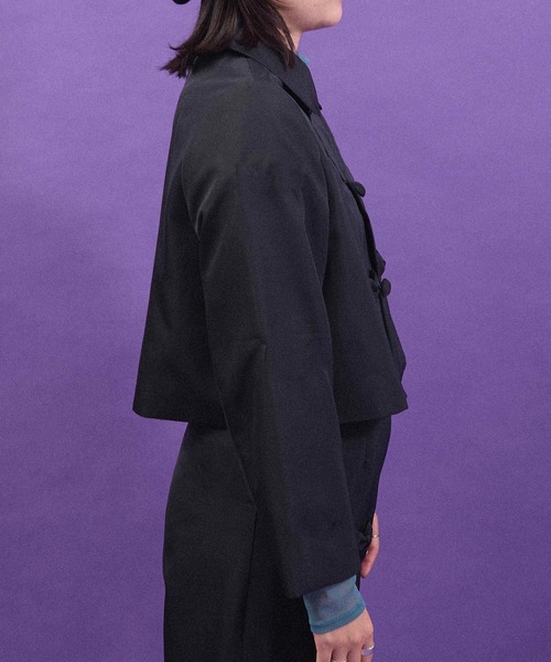 I am I in fact...（アイアムアイインファクト）の「BLACK RIBBON ジャケット（その他アウター・レディース・ブラック・FREE）」の19枚目の写真