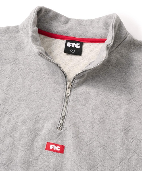FTC（エフティーシー）の「QUILTED HALF ZIP SWEATSHIRT（スウェット・メンズ・グレー/ブラック/ネイビー・MEDIUM/LARGE/X-LARGE/SMALL）」の6枚目の写真