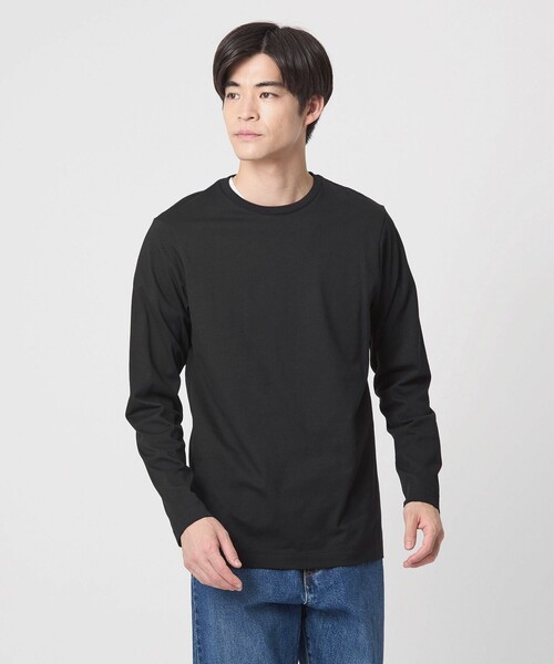 LABEL UNDER CONSTRUCTIONコットン長袖カットソー LABEL UNDER