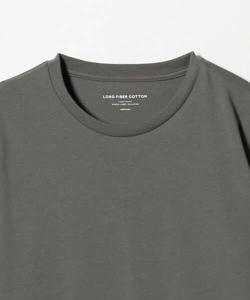 セール】LONG FIBER COTTON クリア クルーネック 長袖 Tシャツ（T