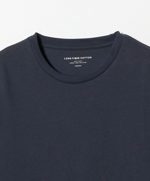 セール】LONG FIBER COTTON クリア クルーネック 長袖 Tシャツ（T