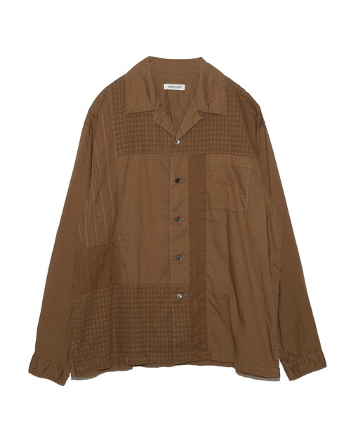 UNDERCOVER（アンダーカバー）の「UP1F4412（シャツ/ブラウス・メンズ・ブラウン/ブラック/オフホワイト・3/2）」の3枚目の写真