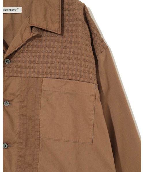 UNDERCOVER（アンダーカバー）の「UP1F4412（シャツ/ブラウス・メンズ・ブラウン/ブラック/オフホワイト・3/2）」の6枚目の写真